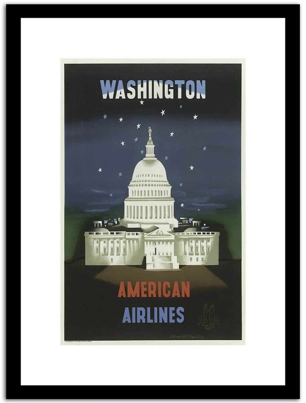 Wasington Vintage Poster