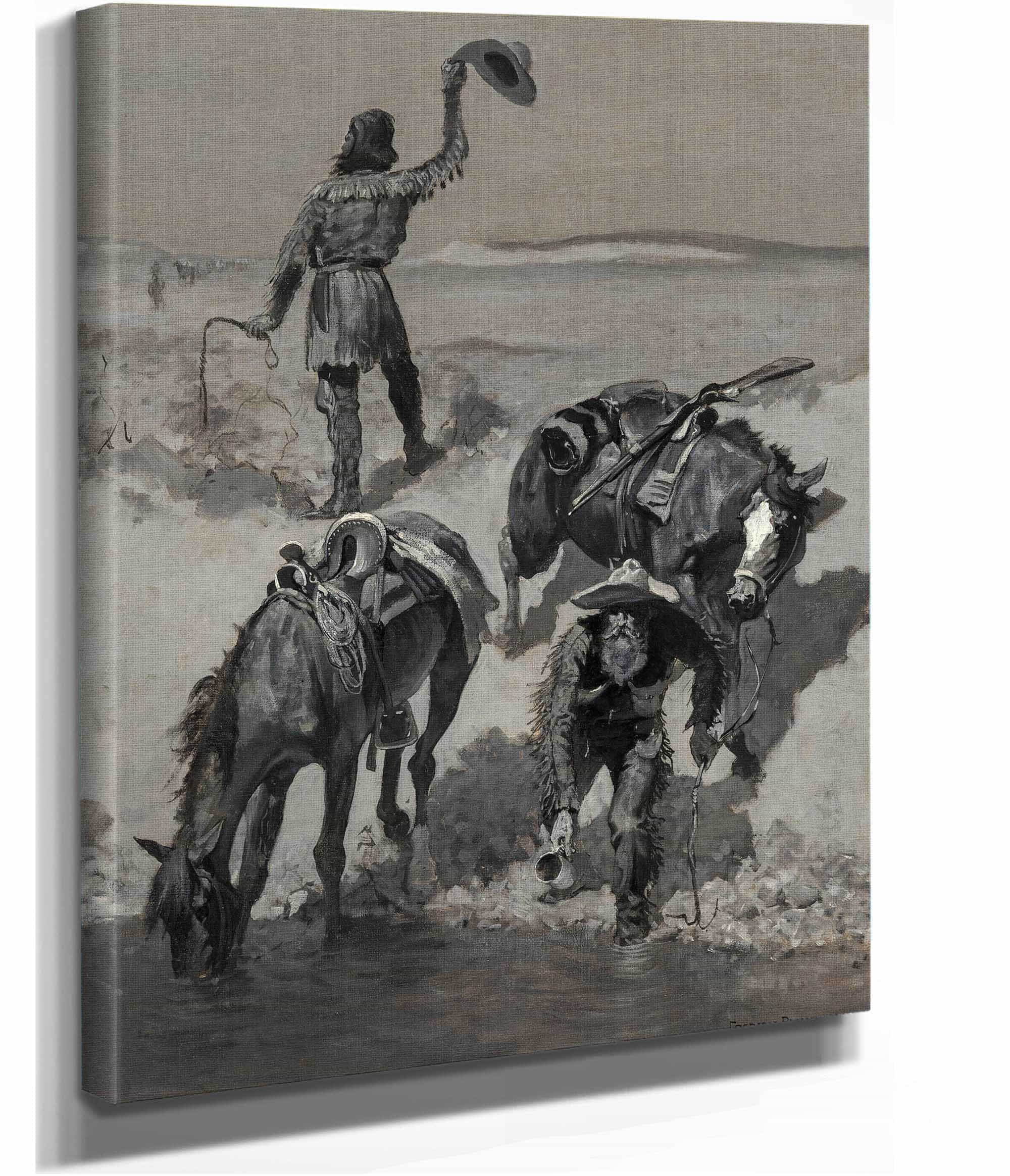 Water by Frederic Remington - Image 2