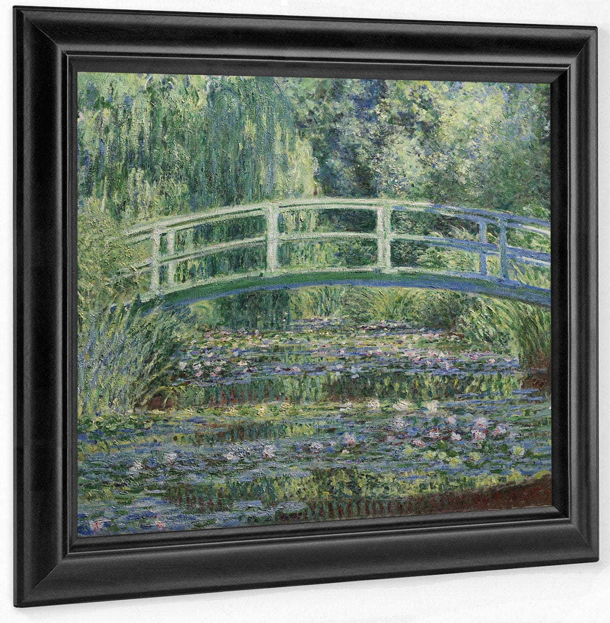 Water Lilies And Japanese Bridge By Claude Monet - Image 6