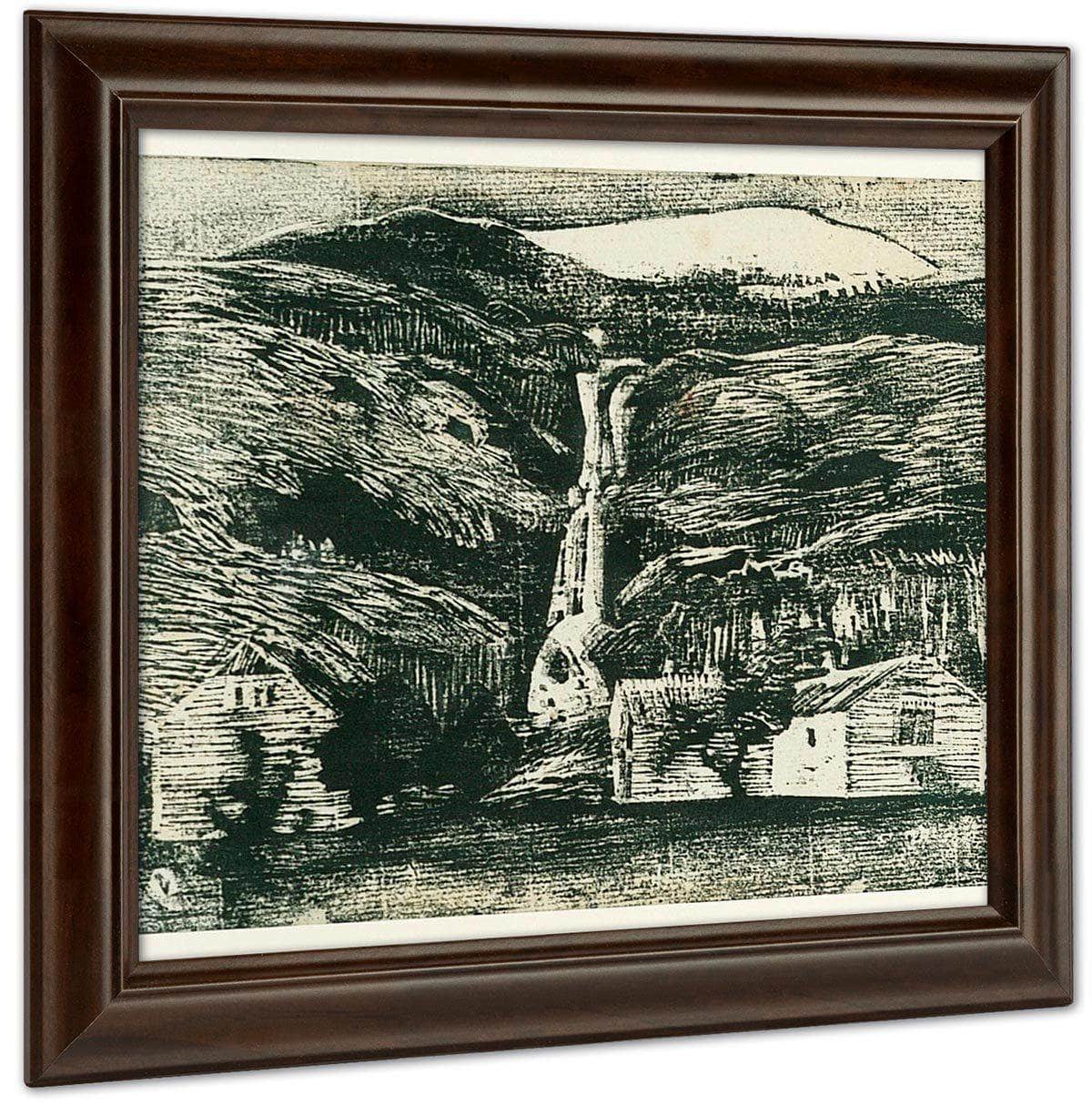 Waterfall And Glacier 1 By Nicolai Astrup - Image 6