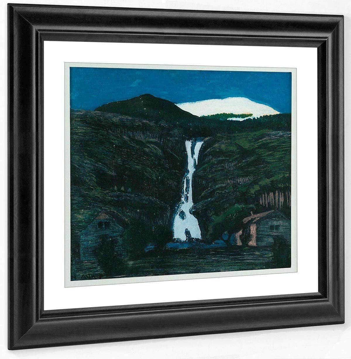 Waterfall And Glacier By Nicolai Astrup - Image 4
