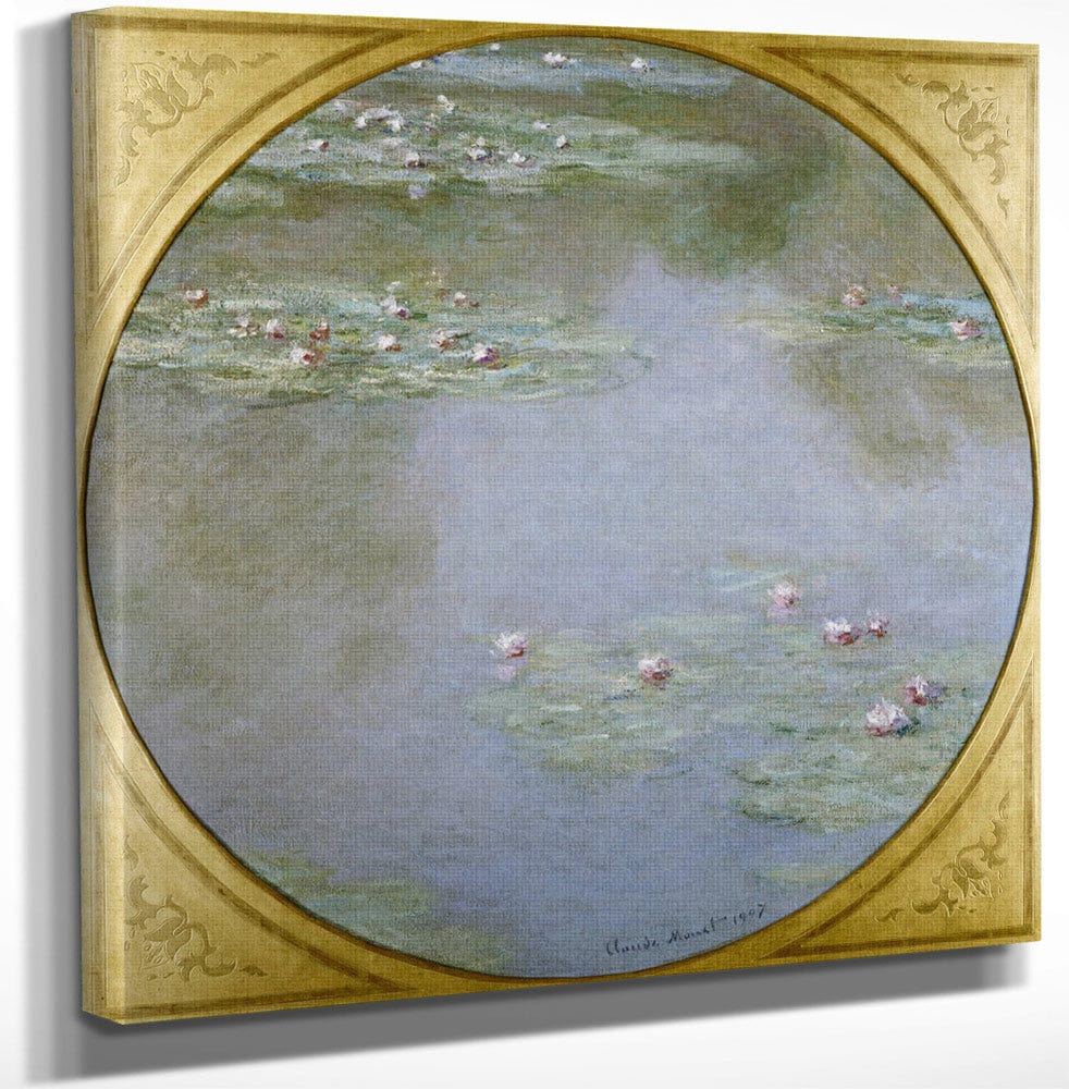 Waterlilies 3 By Claude Monet