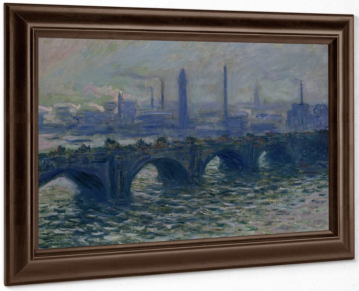 Waterloo Bridge 1 By Claude Monet - Image 6