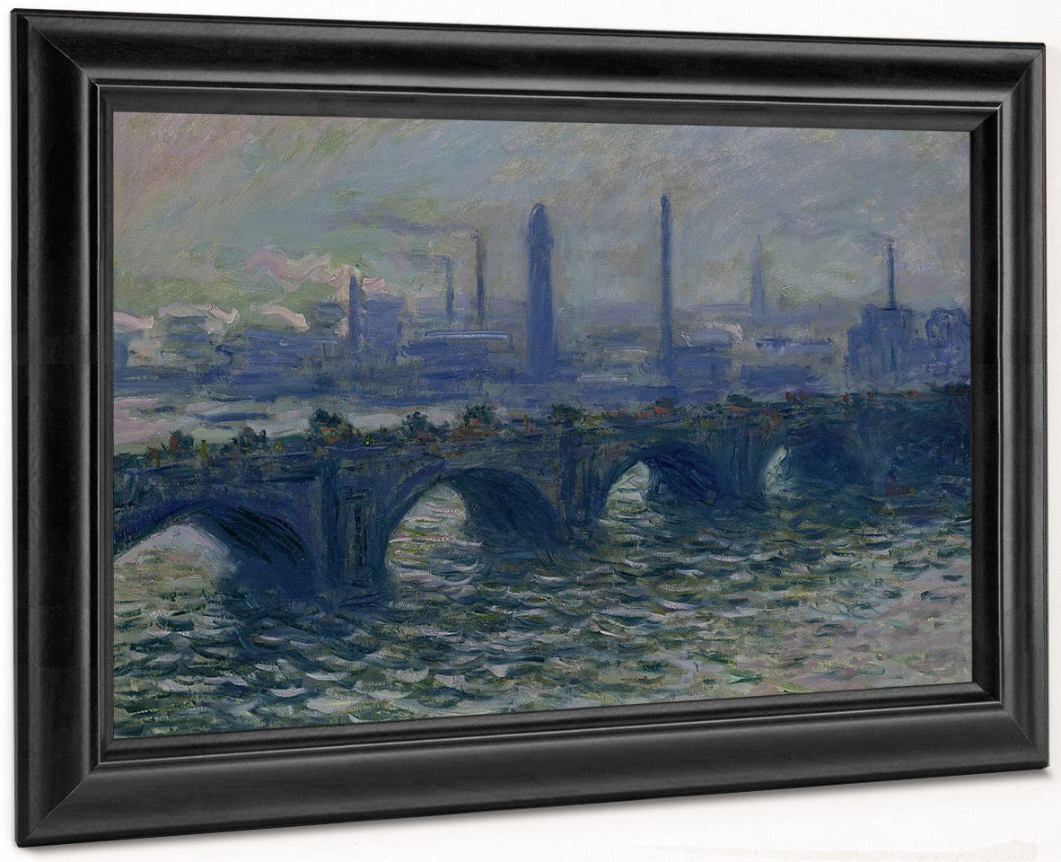 Waterloo Bridge 1 By Claude Monet - Image 8