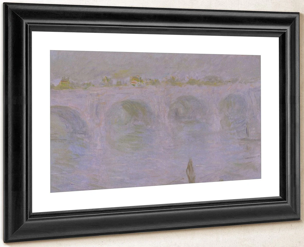 Waterloo Bridge In London By Claude Monet - Image 4