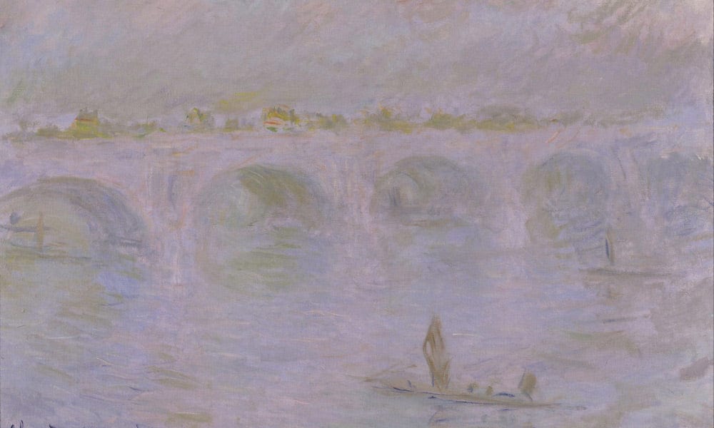 Waterloo Bridge In London By Claude Monet - Image 7