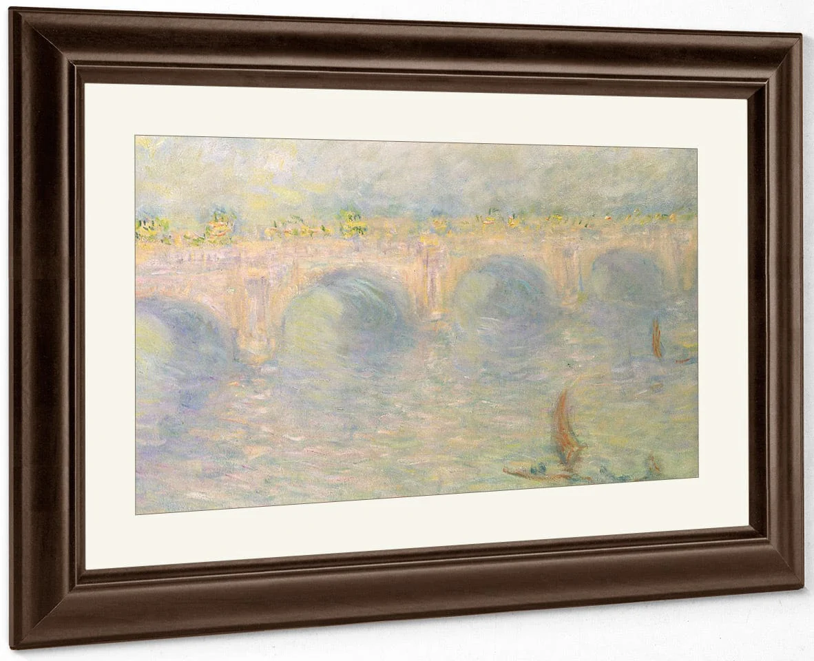 Waterloo Bridge (Light Effects) By Claude Monet - Image 3