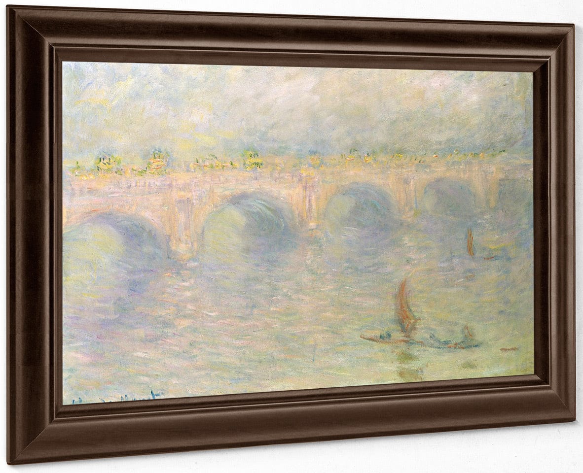 Waterloo Bridge (Light Effects) By Claude Monet - Image 4