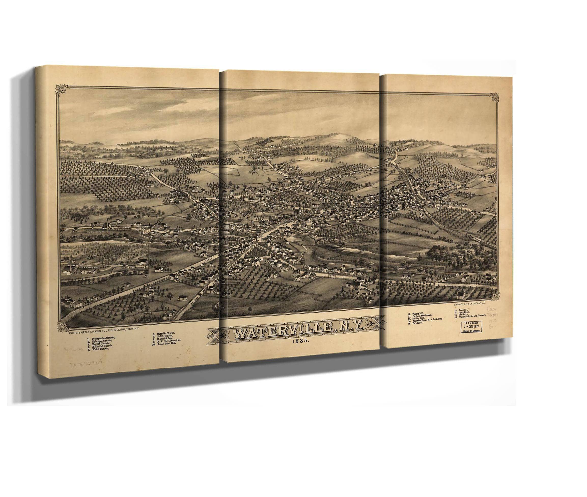Waterville Ny 1885 State Of New York - Image 3