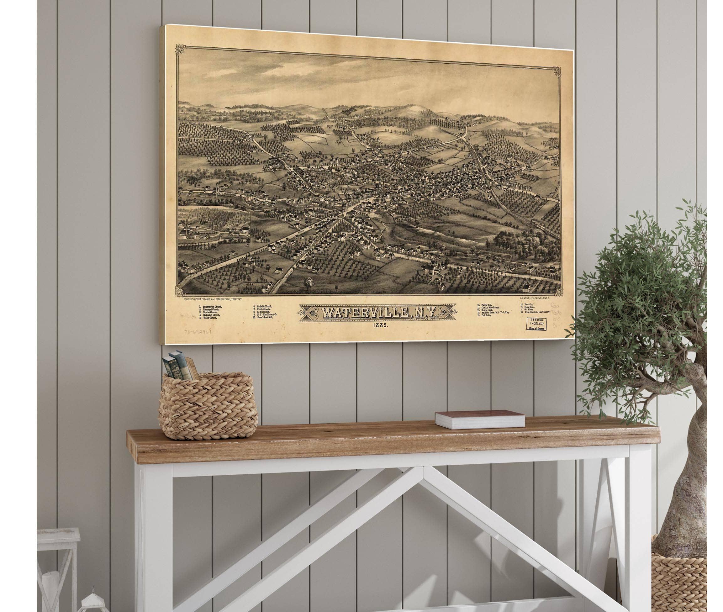 Waterville Ny 1885 State Of New York - Image 7
