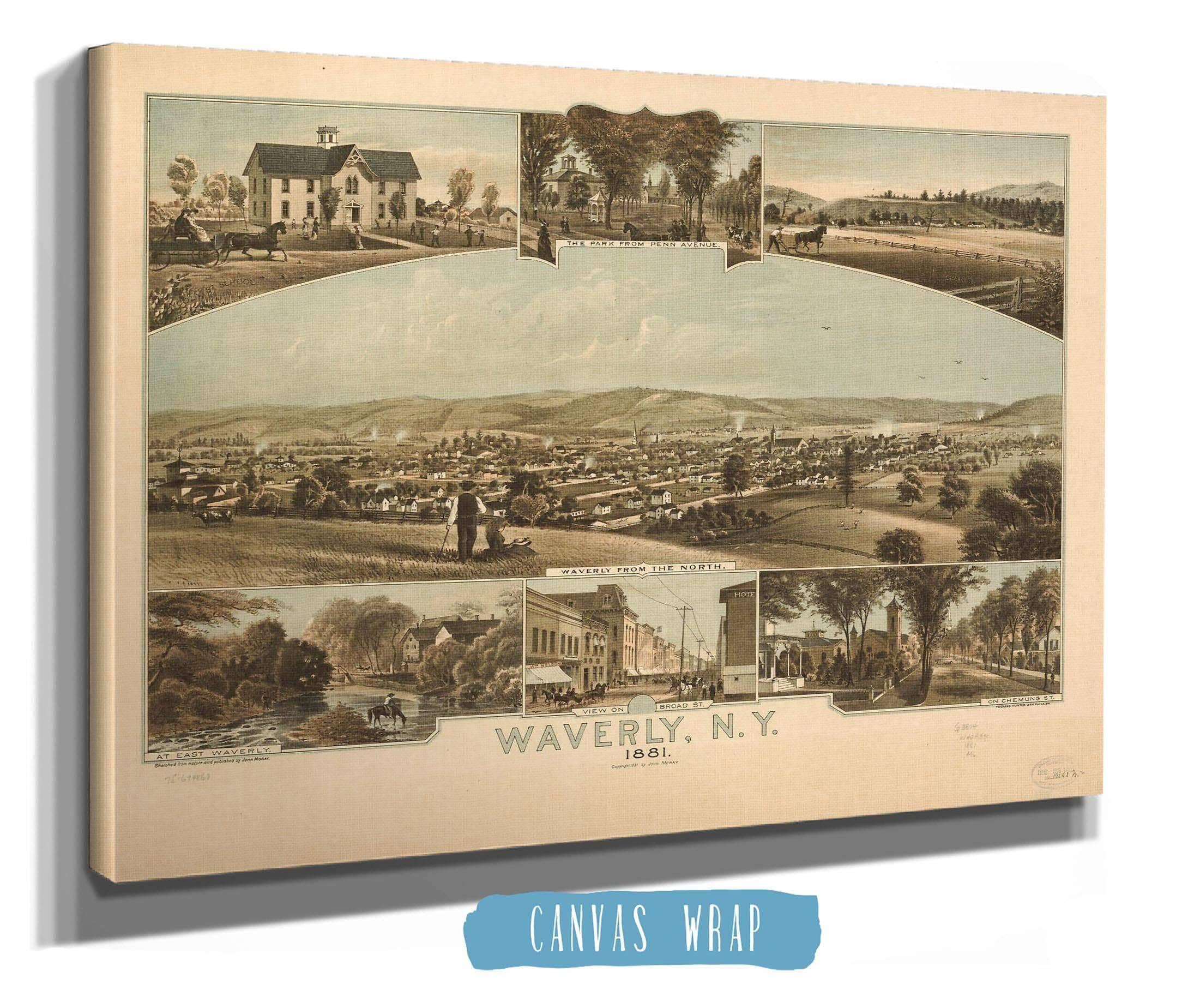 Waverly Ny 1881 State of New York