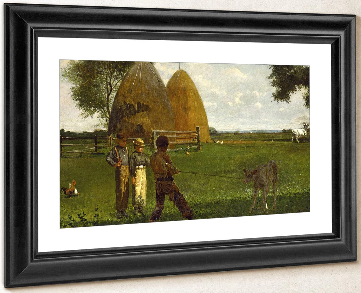 Weaning The Calf By Winslow Homer - Image 4