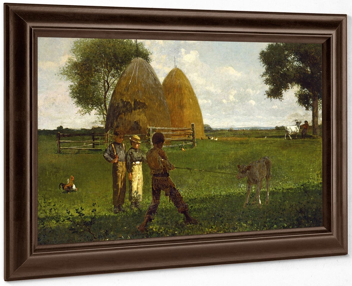 Weaning The Calf By Winslow Homer - Image 6