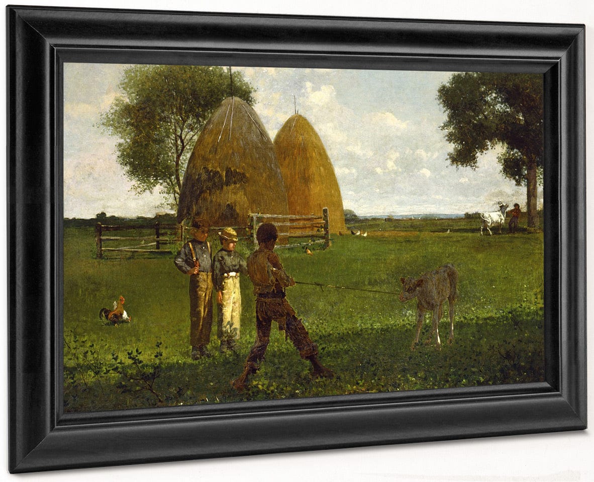 Weaning The Calf By Winslow Homer - Image 8