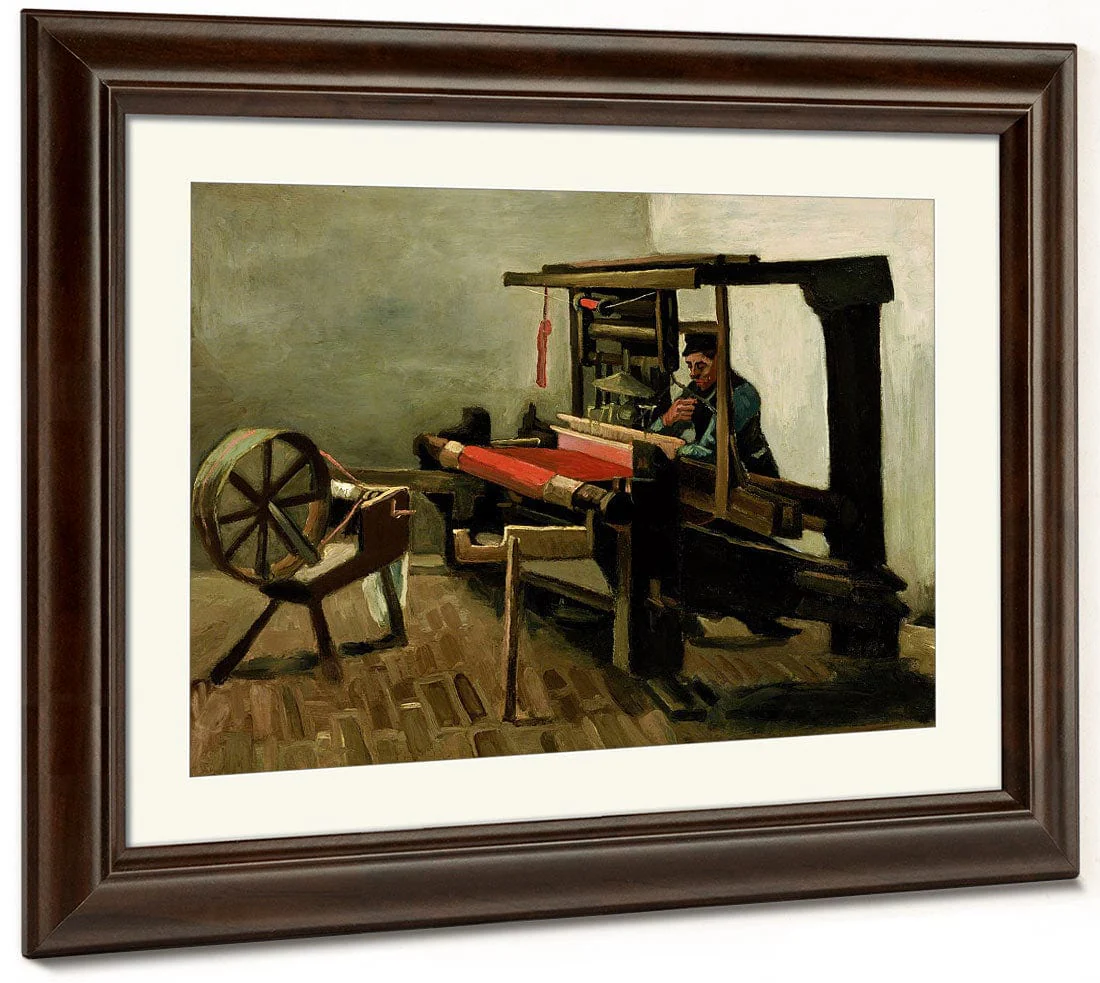 Weaver By Vincent Van Gogh - Image 5