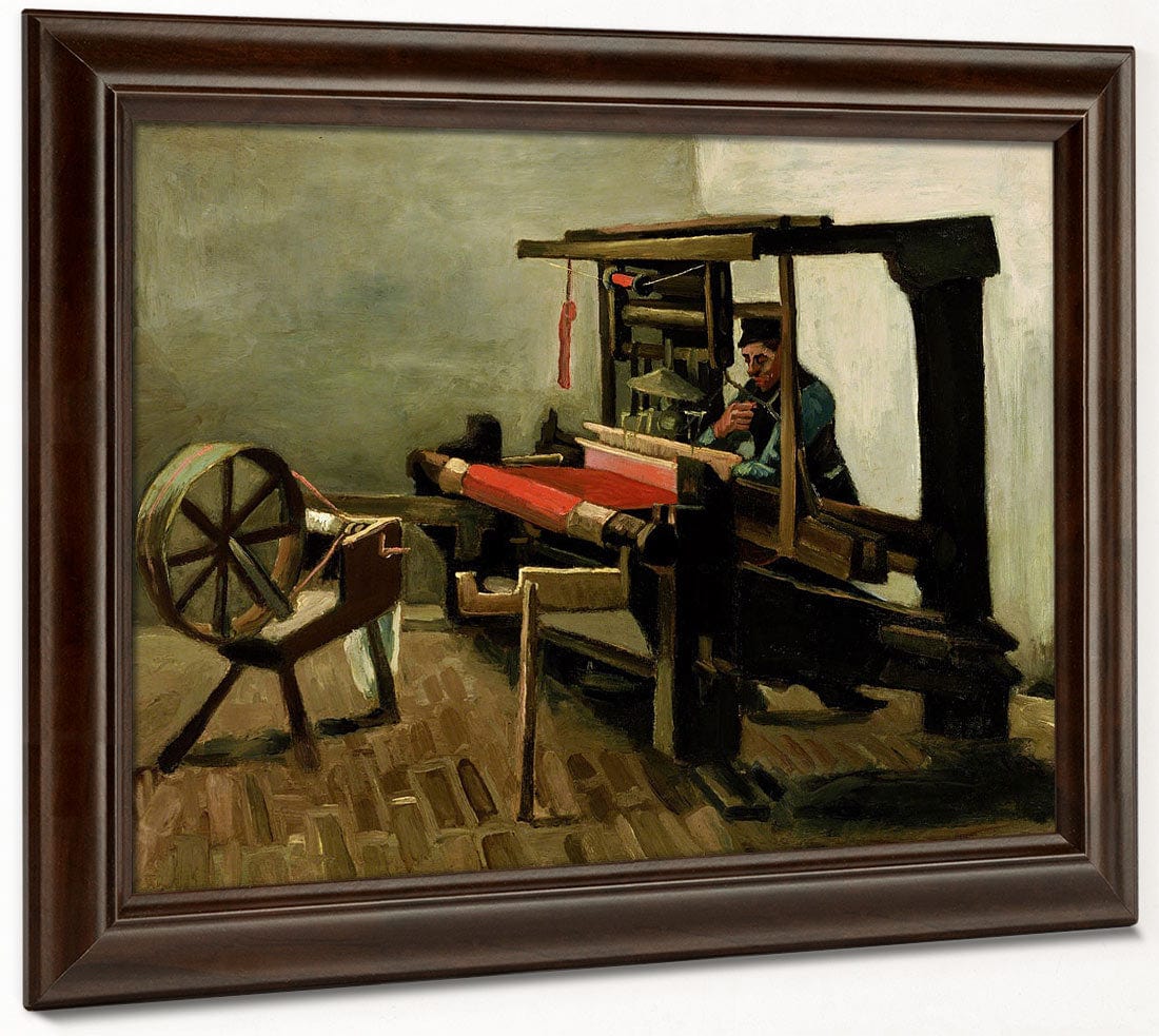 Weaver By Vincent Van Gogh - Image 6