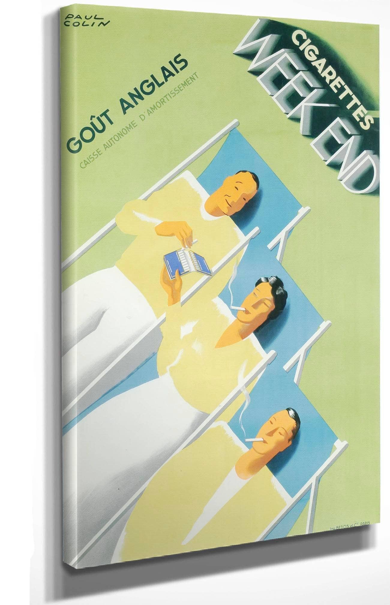 Week End Cigarettes / Goût Anglais , 1933
