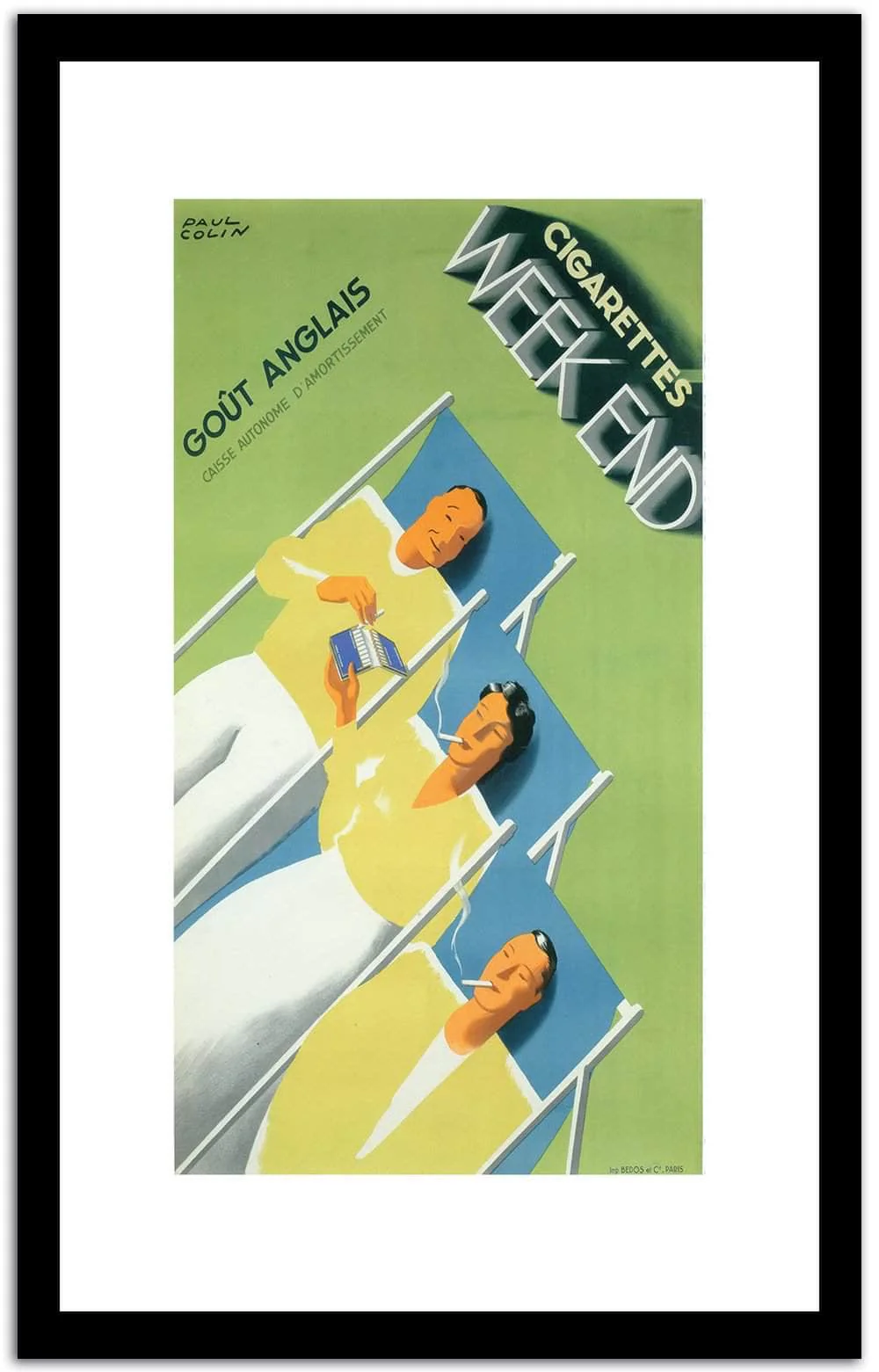 Weekend Vintage Poster