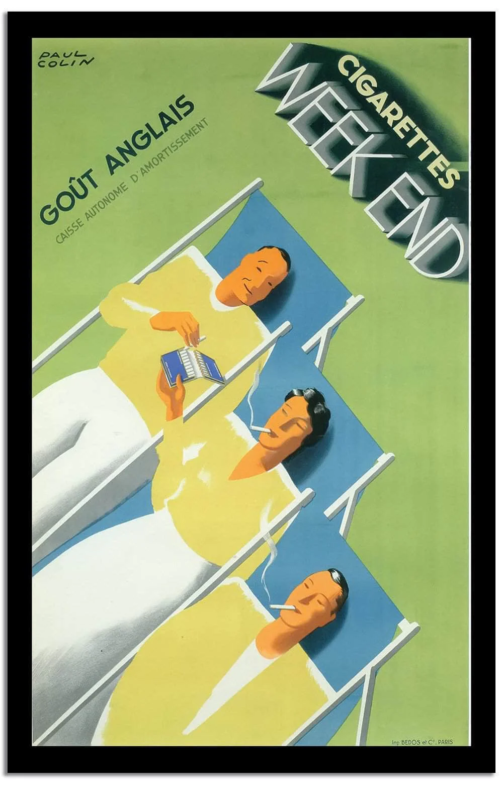 Weekend Vintage Poster - Image 2