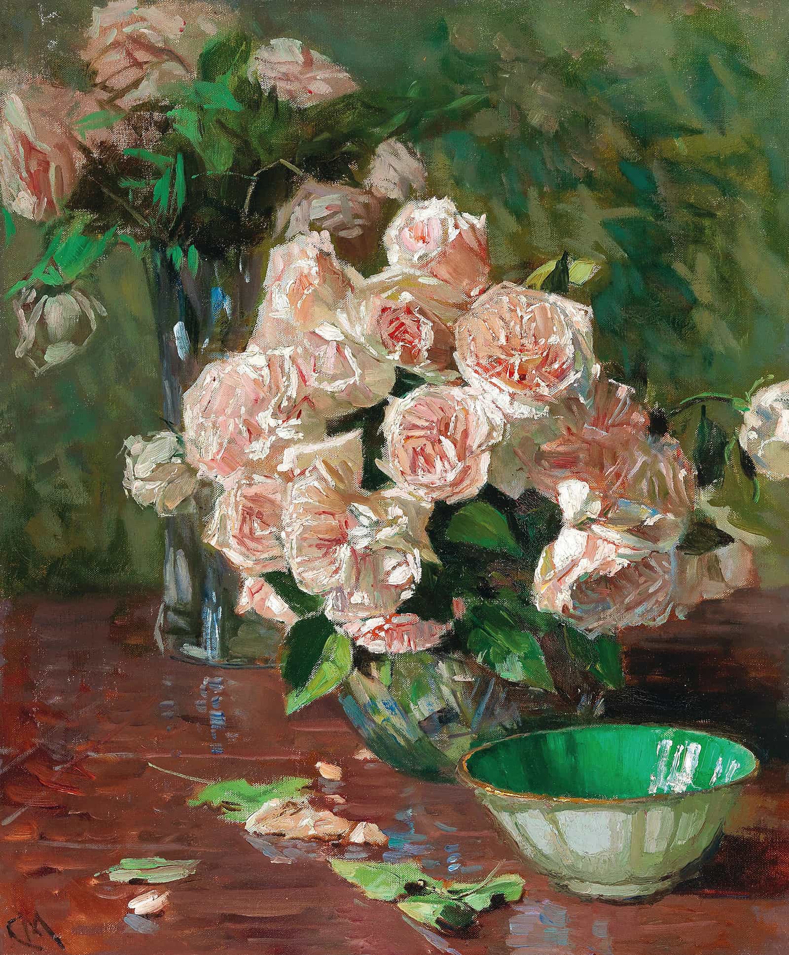 Weibe Rosen Ii by Carl Moll