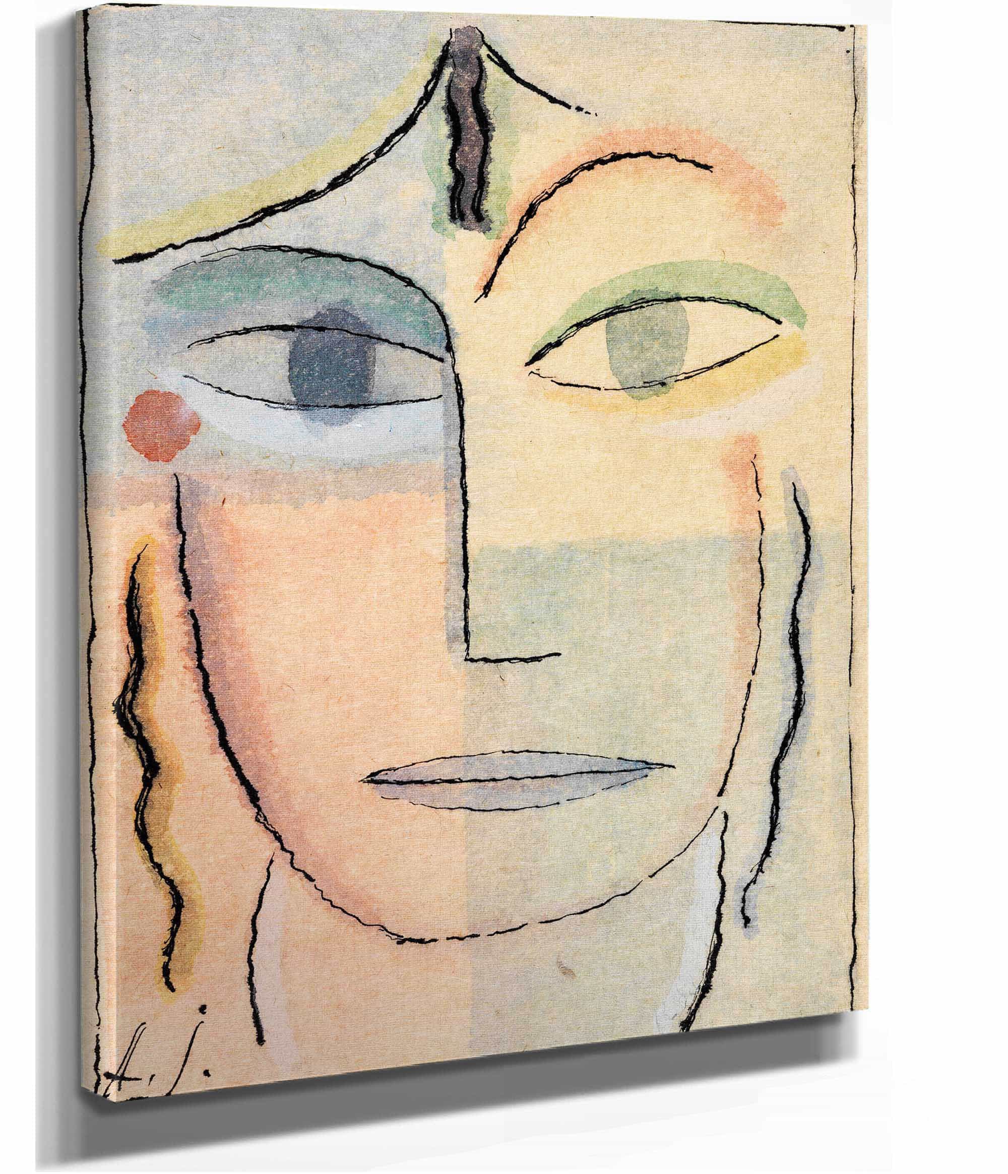 Weiblicher Kopf by Alexej Von Jawlensky - Image 2