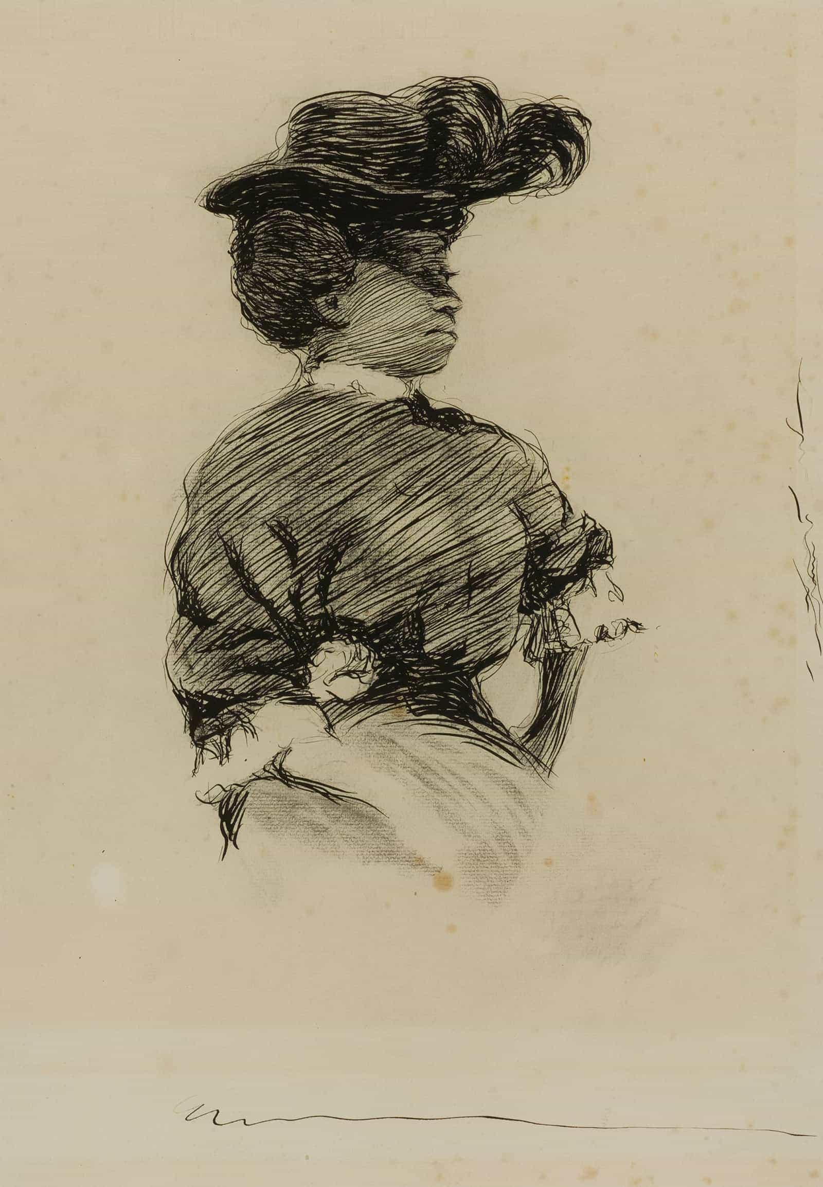 Well Dressed Woman by Charles Dana Gibson