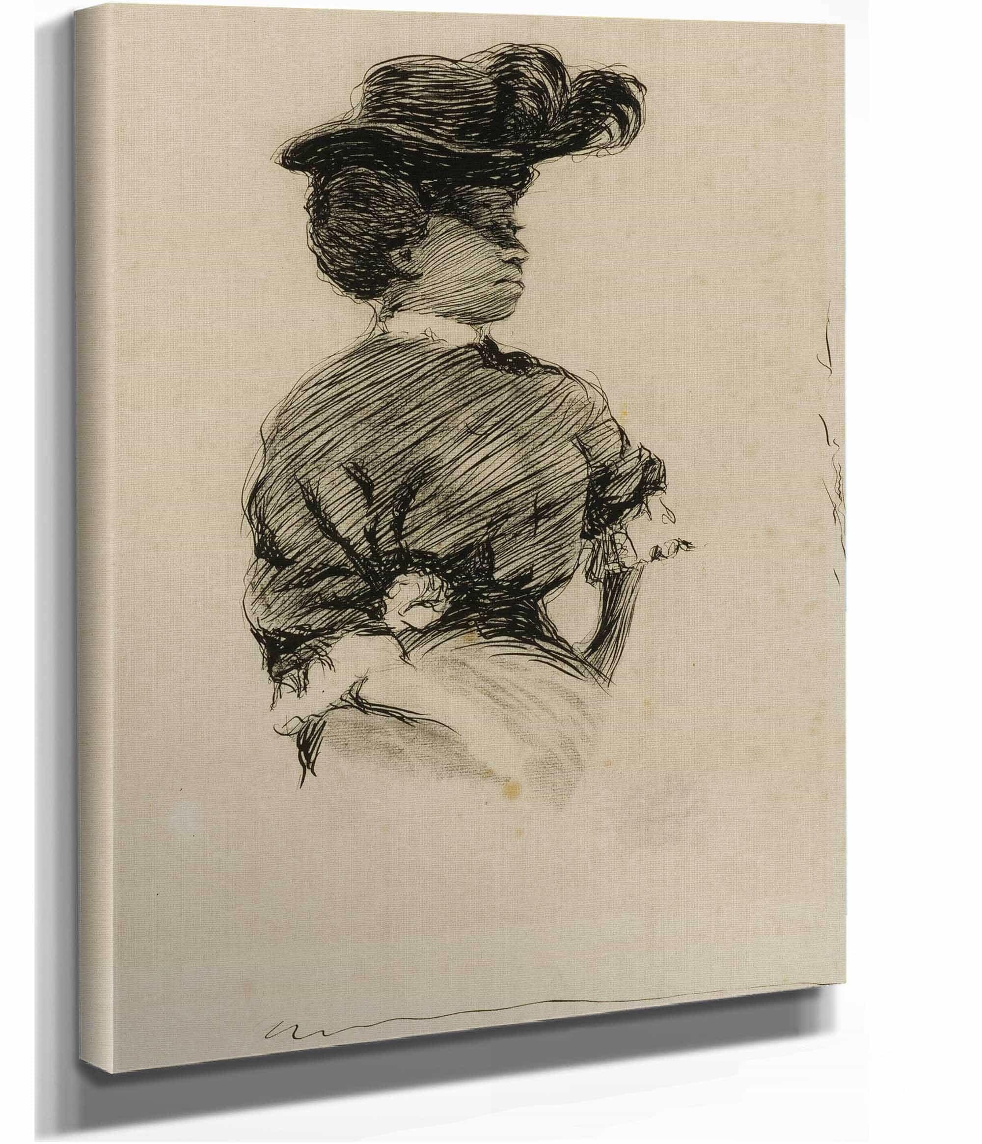 Well Dressed Woman by Charles Dana Gibson - Image 2