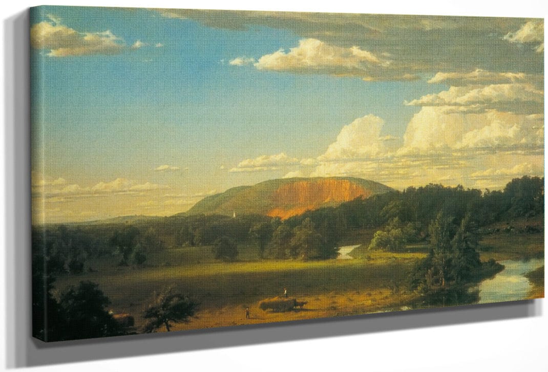West Rock New Haven By Frederic Edwin Church