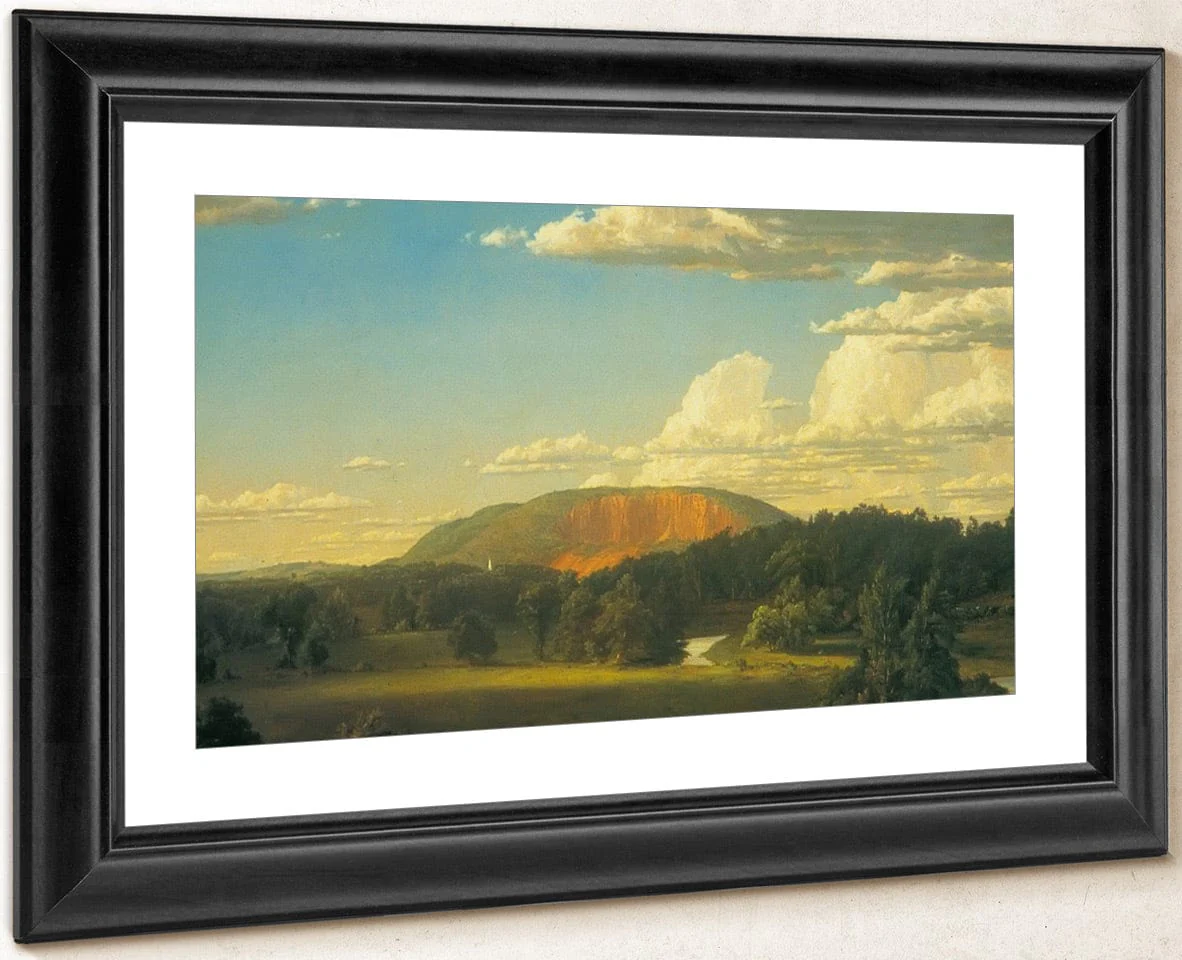 West Rock New Haven By Frederic Edwin Church - Image 4