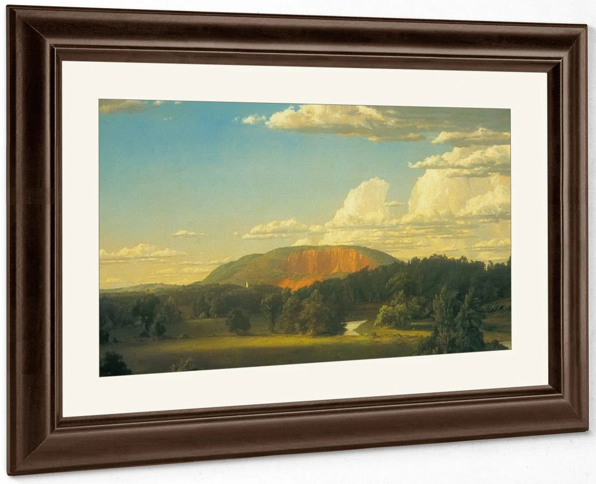 West Rock New Haven By Frederic Edwin Church - Image 5