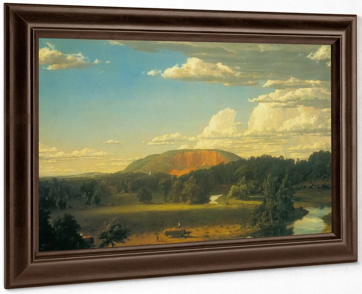West Rock New Haven By Frederic Edwin Church - Image 6