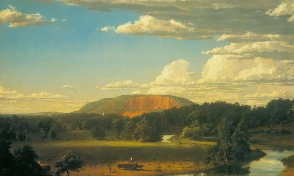 West Rock New Haven By Frederic Edwin Church - Image 7
