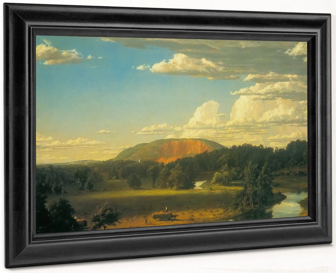 West Rock New Haven By Frederic Edwin Church - Image 8