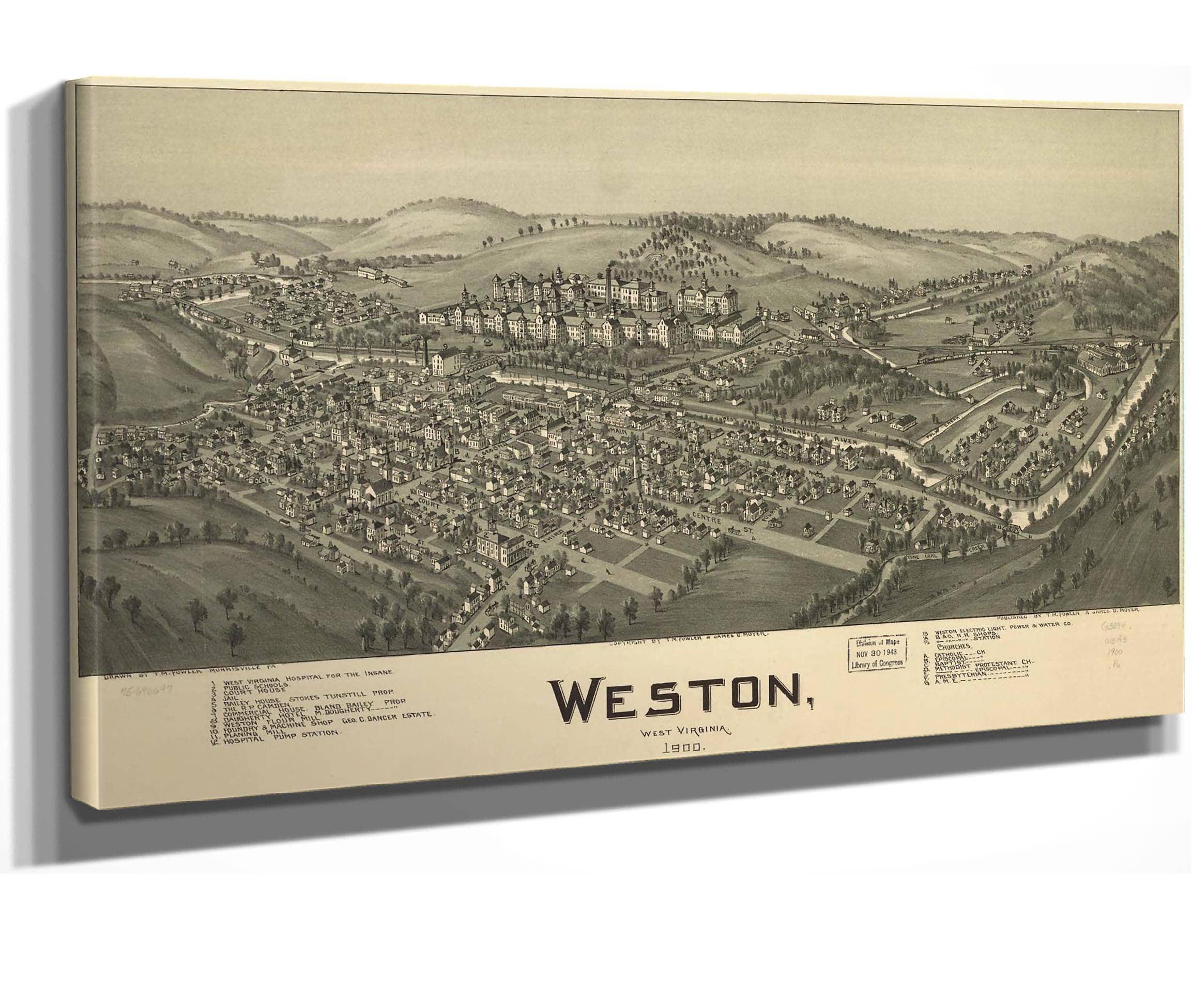 Weston West Virginia 1900 State Of West Virginia