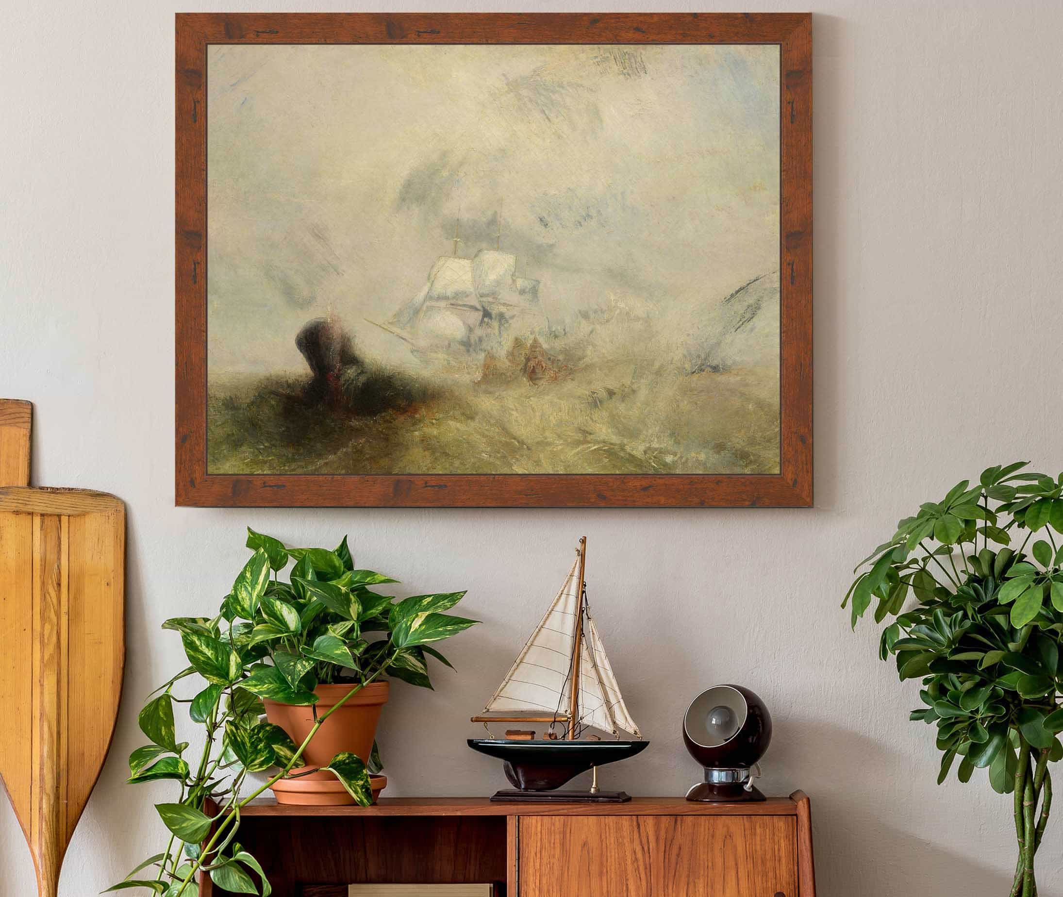 Whalers by Joseph Mallord William Turner - Image 3