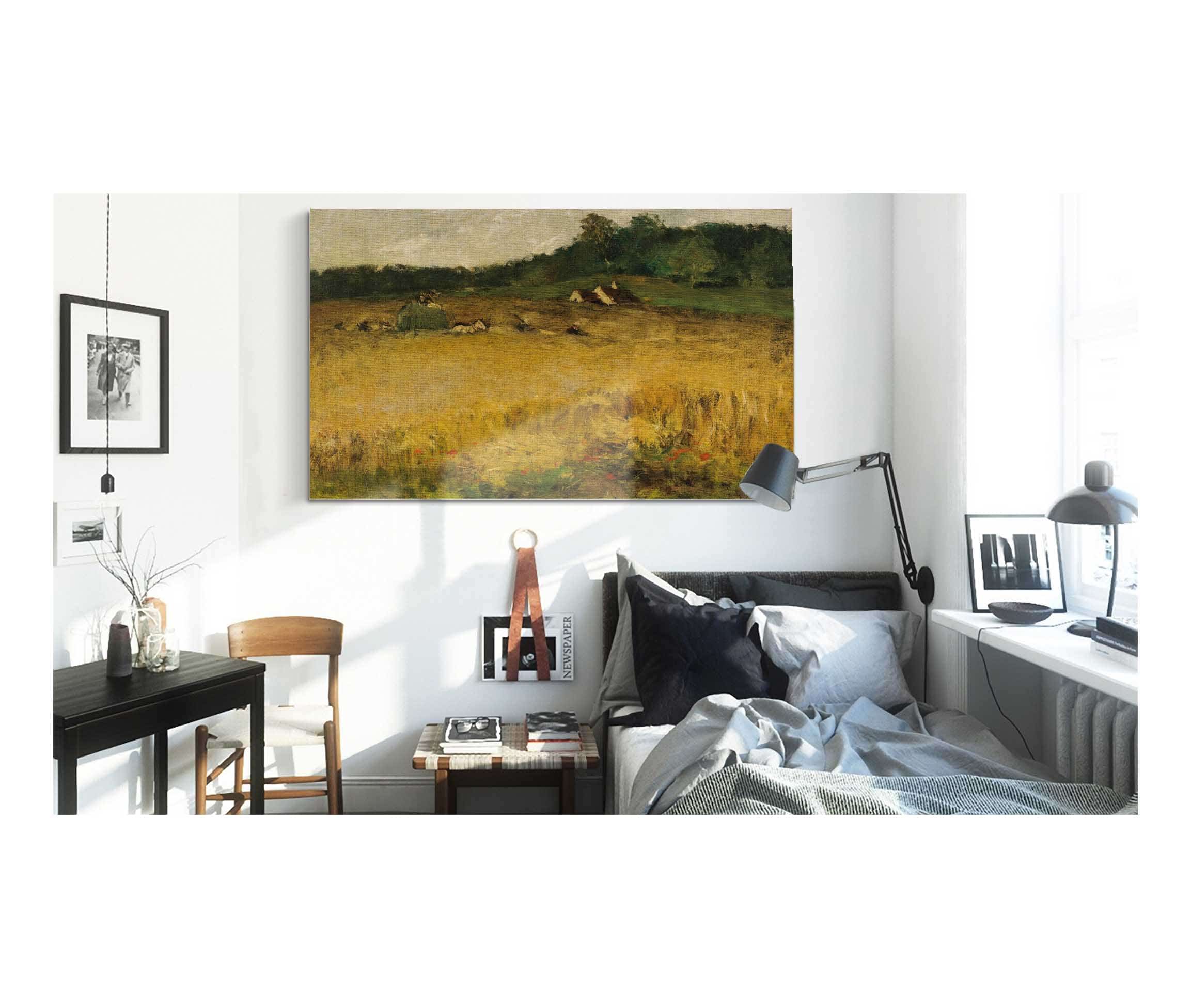 Wheat Field by William Merritt Chase - Image 3
