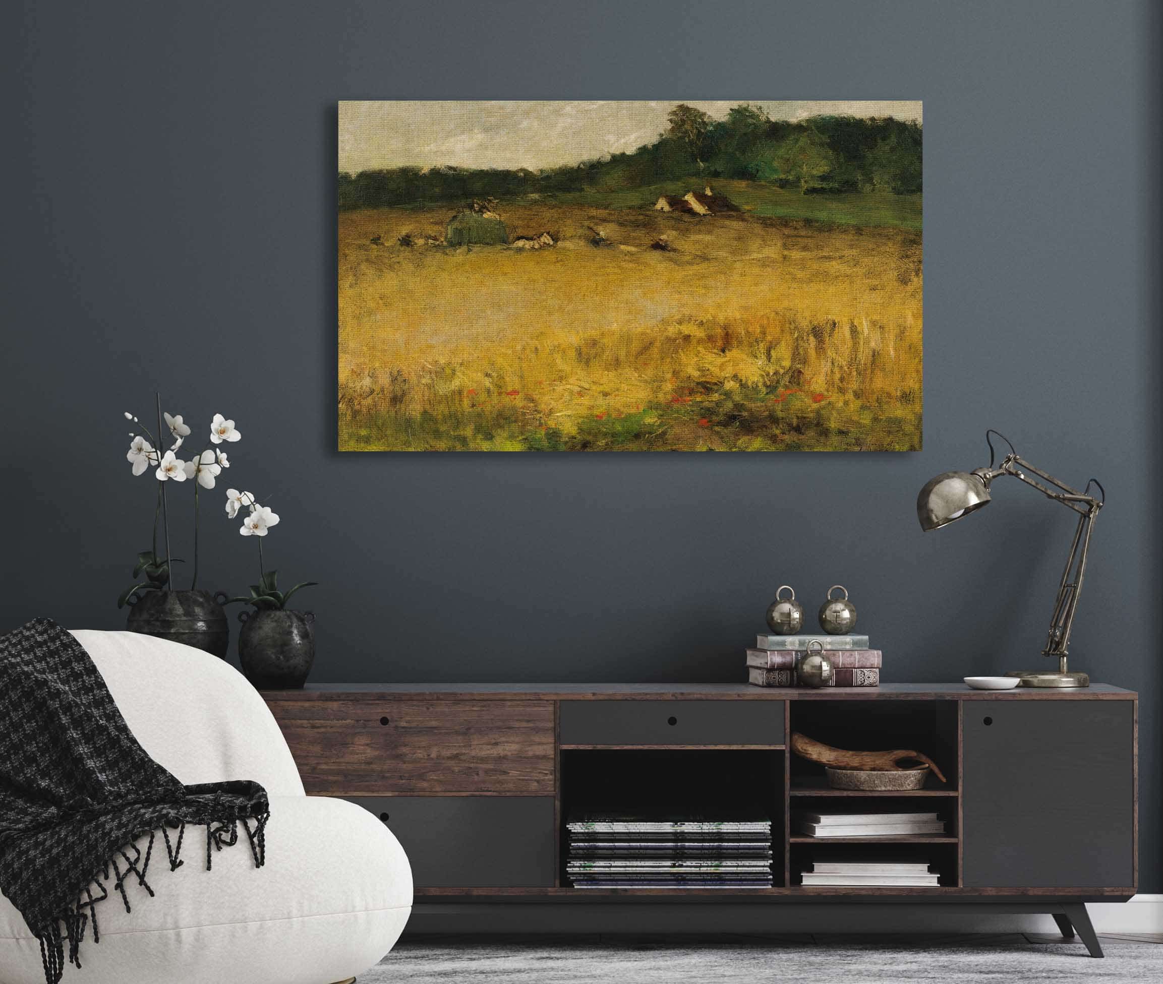 Wheat Field by William Merritt Chase - Image 5