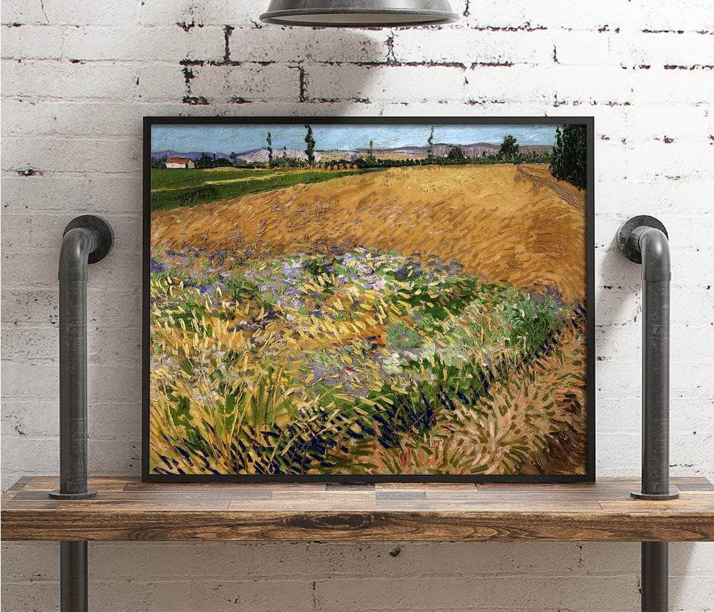 Wheatfield Painting Vincent Van Gogh Canvas Art - Image 4
