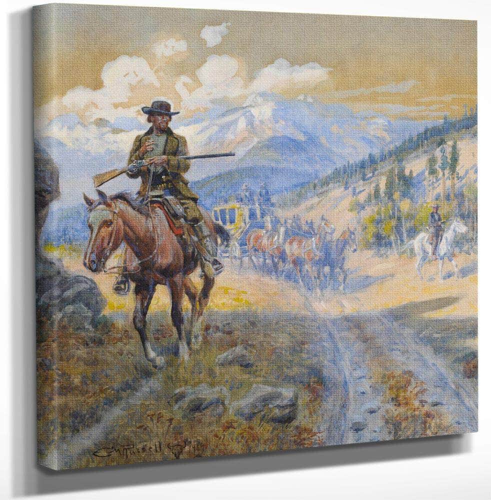 When Guns Were The Locks Of The Treasure Box By Charles Marion Russell