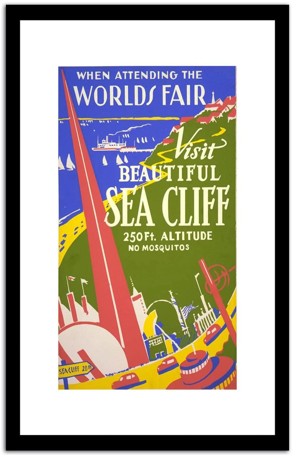When Attending The World Fair Vintage Poster