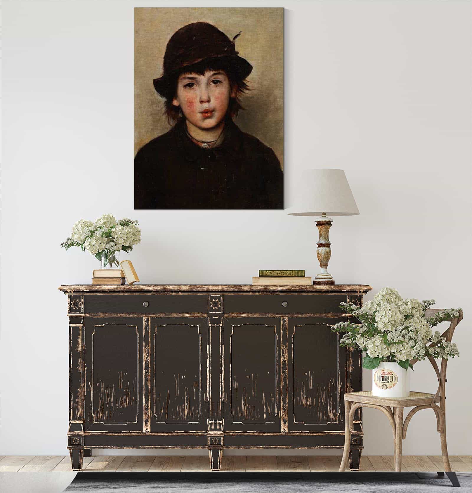 Whistling Boy S by Frank Duveneck - Image 4