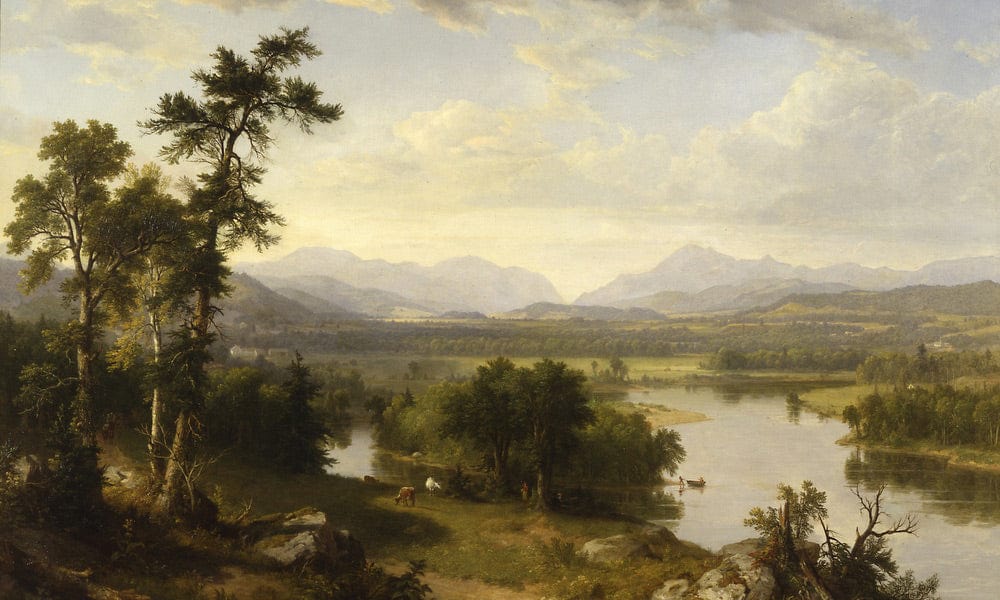 White Mountain Scenery, Franconia Notch, N.H. By Asher Brown Durand - Image 5