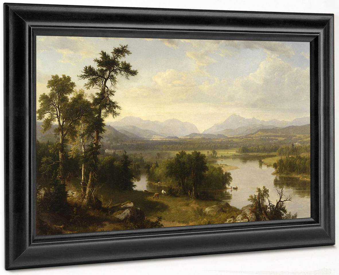 White Mountain Scenery, Franconia Notch, N.H. By Asher Brown Durand - Image 6
