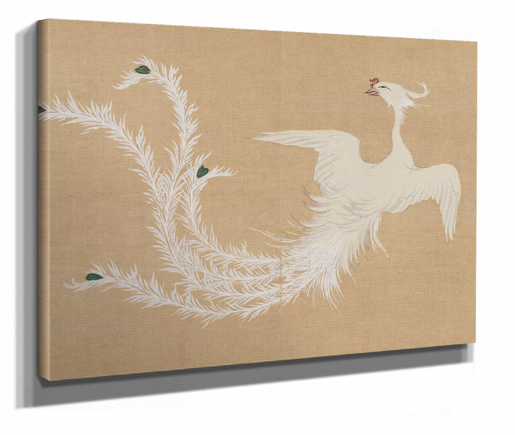 White Phoenix Hakuho by Kamisaka Sekka - Image 2