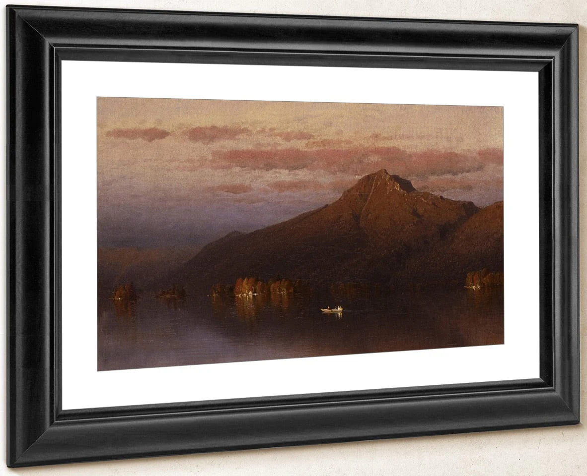 Whiteface Mountain From Lake Placid By Sanford Robinson Gifford - Image 4