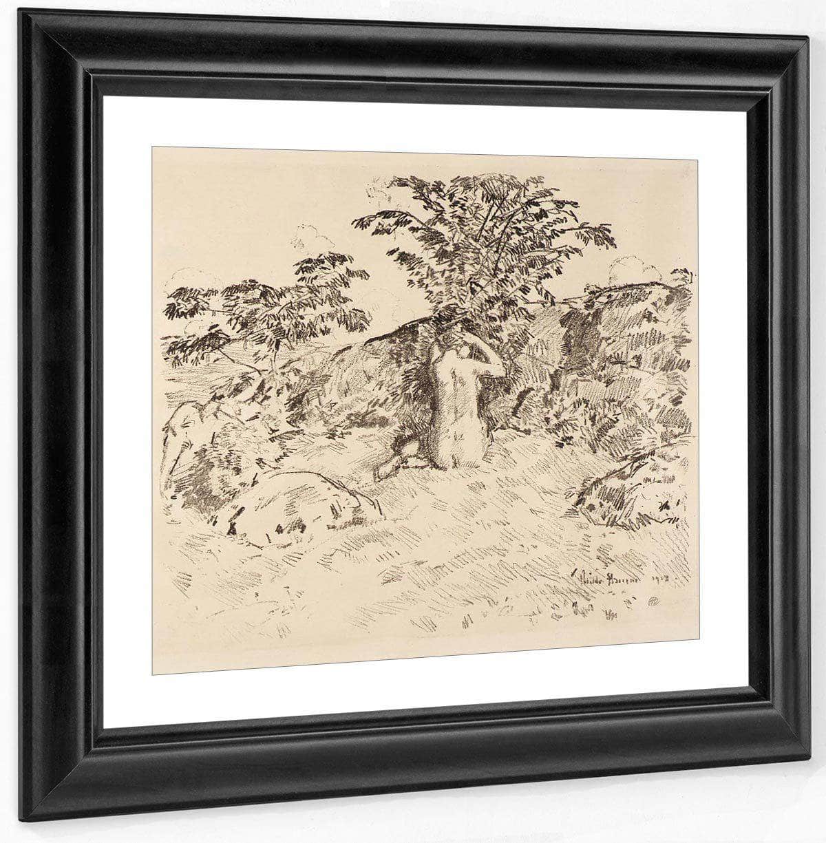 Wild Cherry Tree By Childe Hassam - Image 2