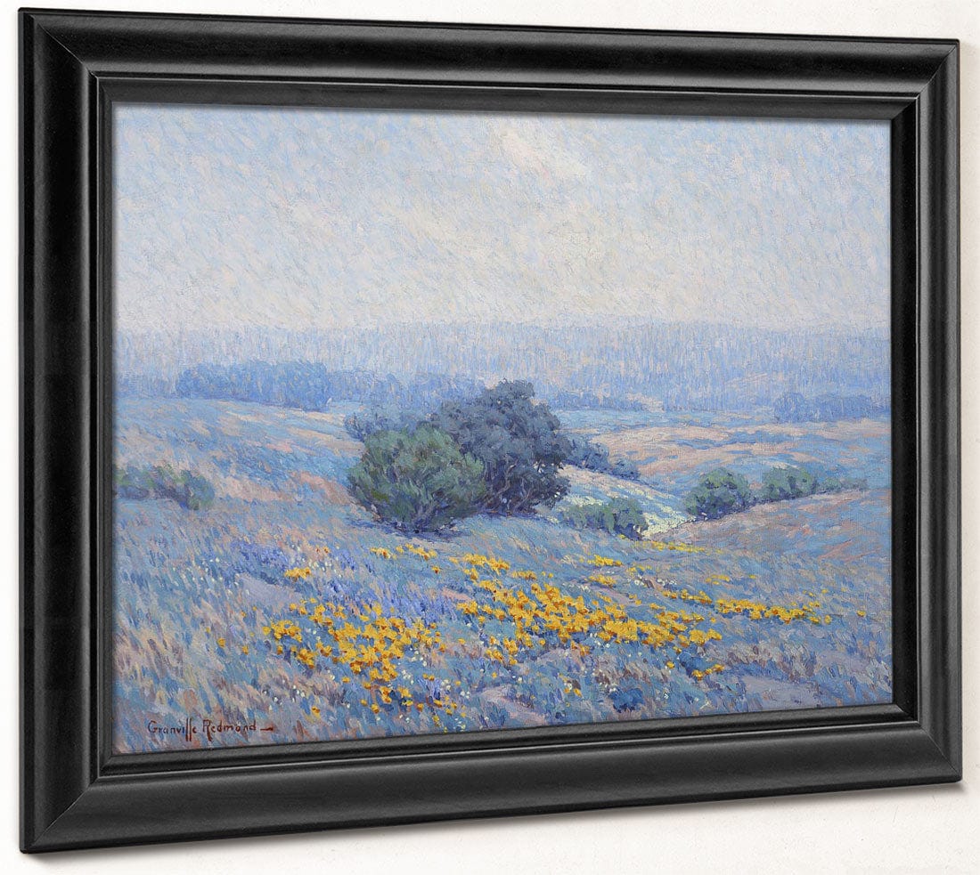 Wildflowers, Poppies, And Lupines By Granville Seymour Redmond - Image 6