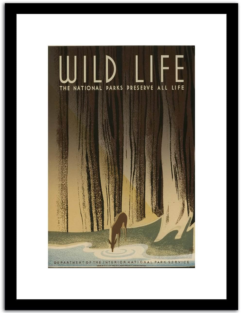 Wild Life  Vintage Poster