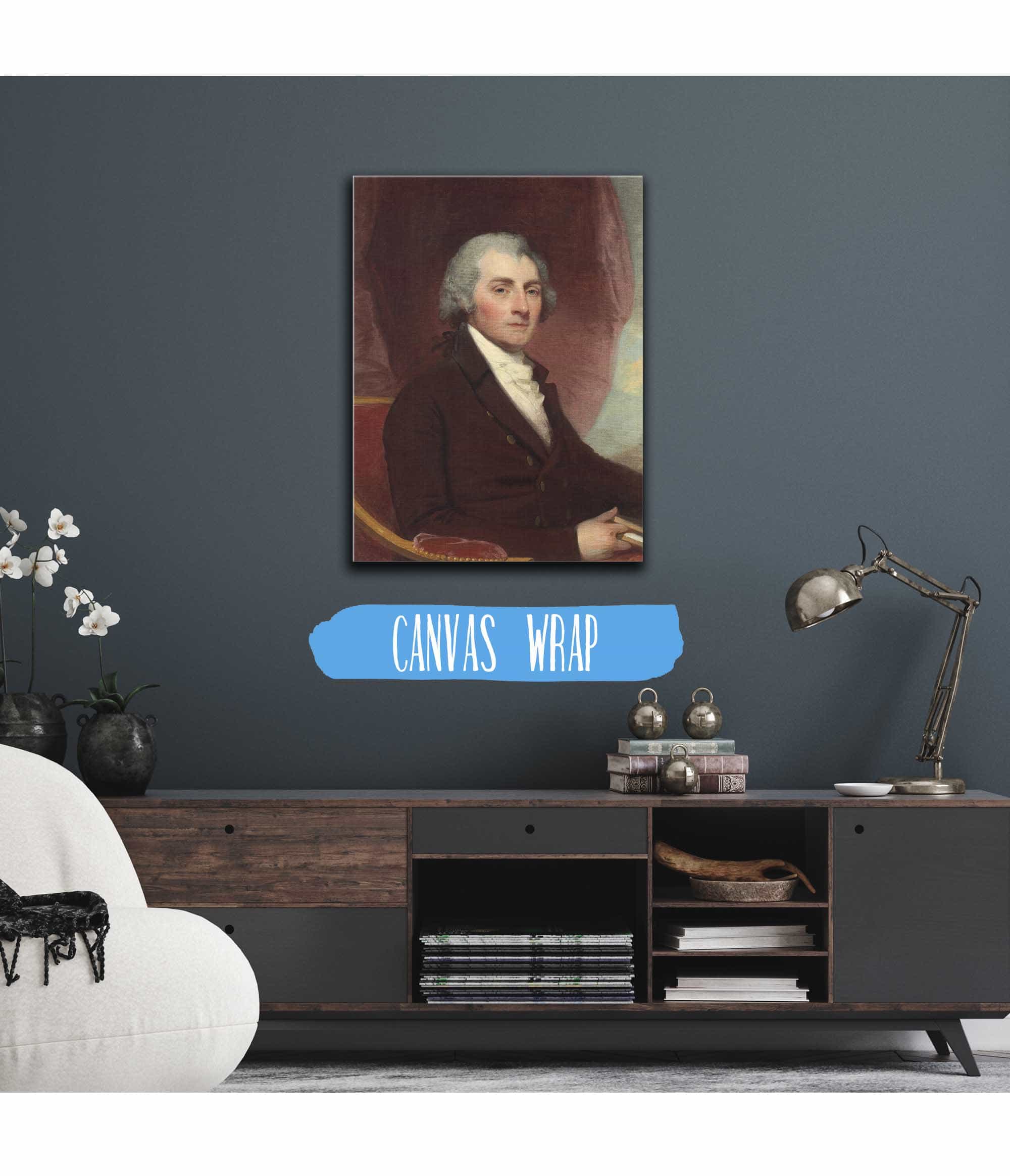 William Thornton by Gilbert Stuart - Image 3