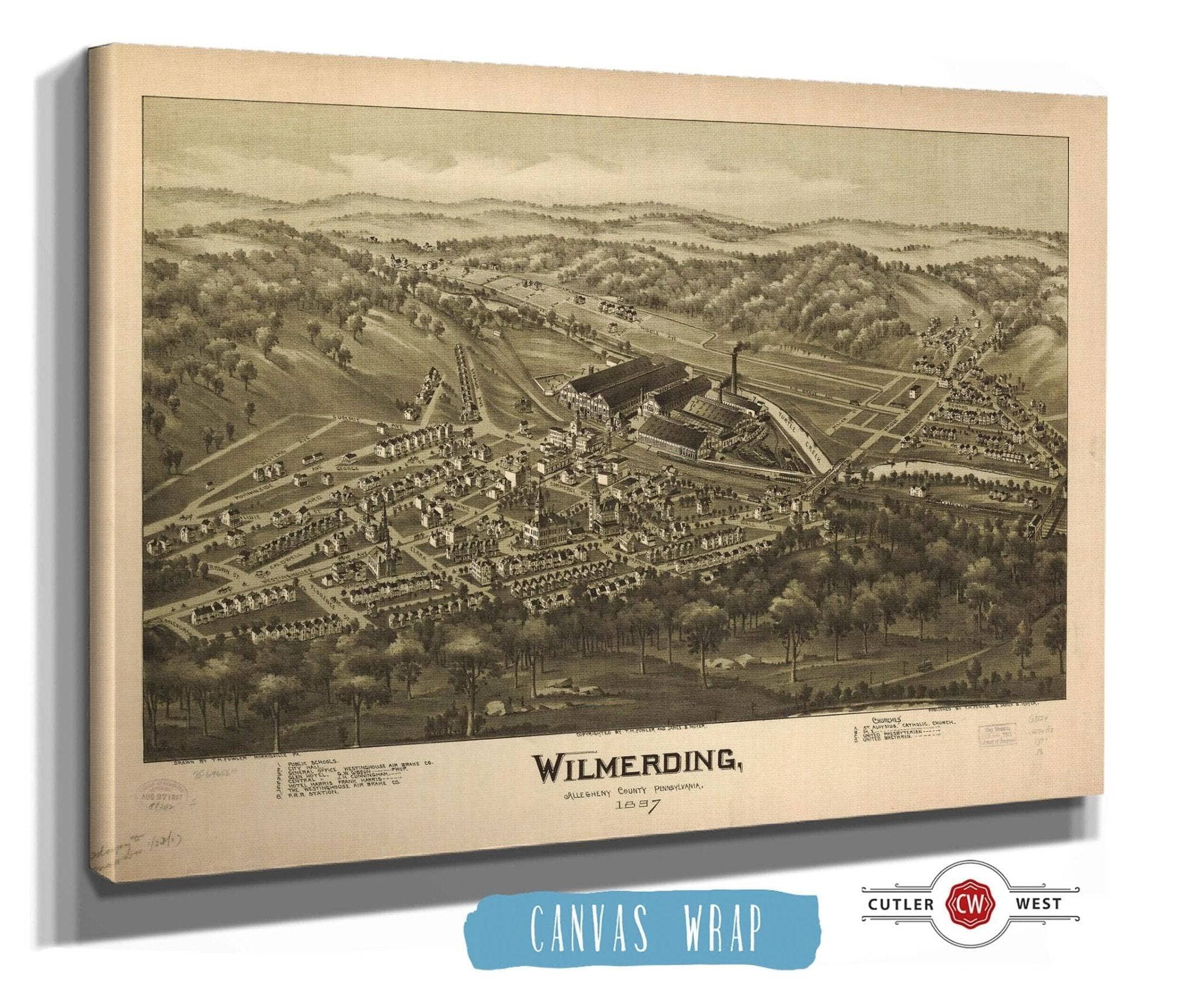 Wilmerding Allegheny County Pennsylvania 1897 State of Pennsylvania